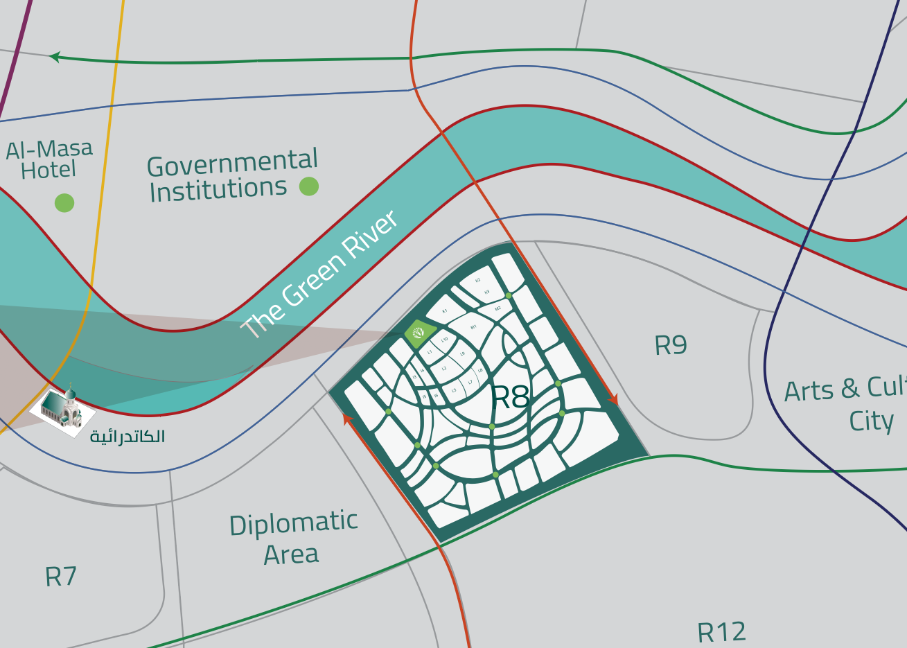 Diplomatic & Government Districts