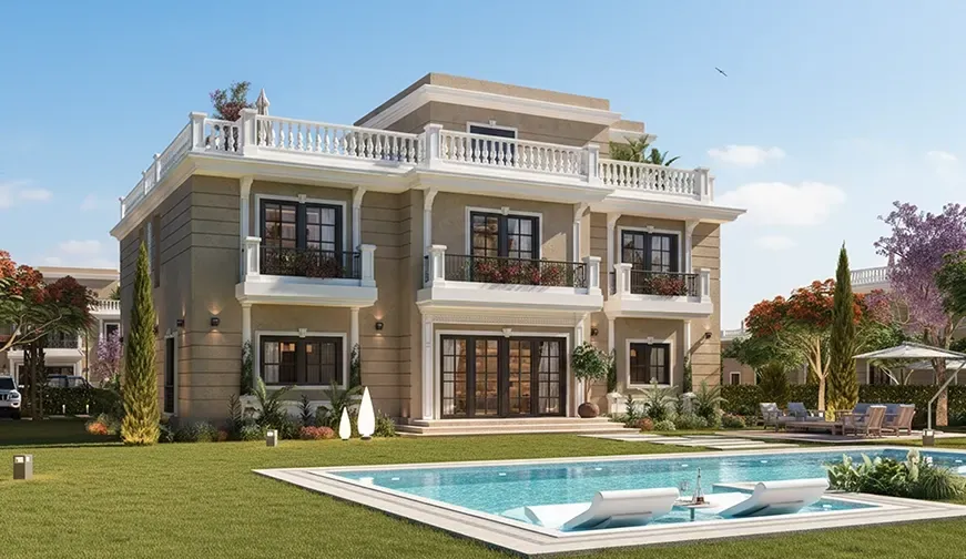 Independent villa