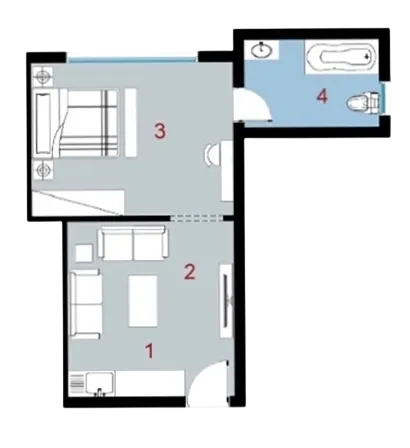 Studio 65m²