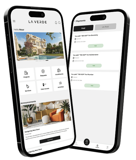 Laverde Mobile App Mockup